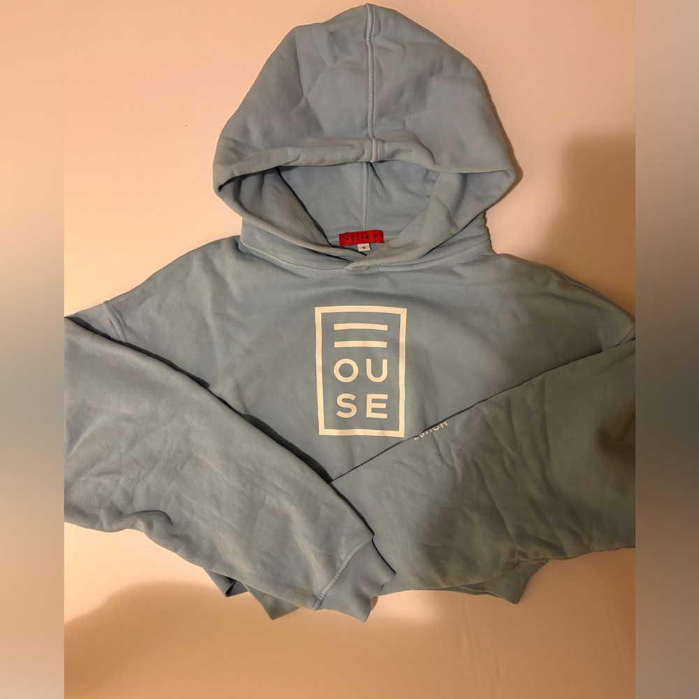 Blue Hoodie Sweatshirt